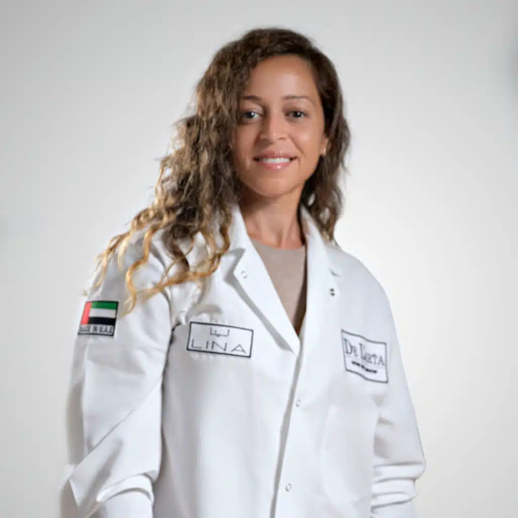 Lina Yousef, a Palestinian-American soil scientist, Khalifa University professor and co-founder of De L'Arta