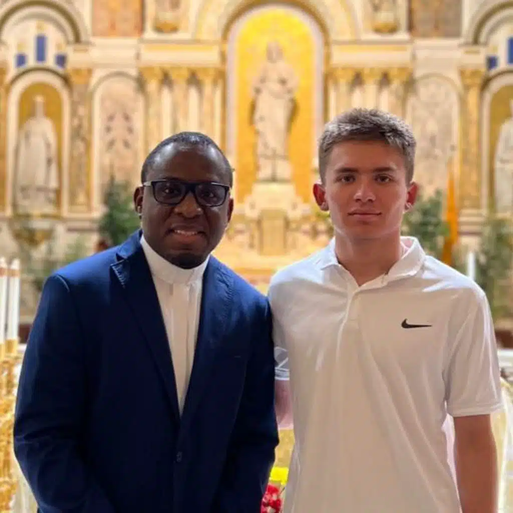 God Walks with His People: Fr. Sudzer & Matthew