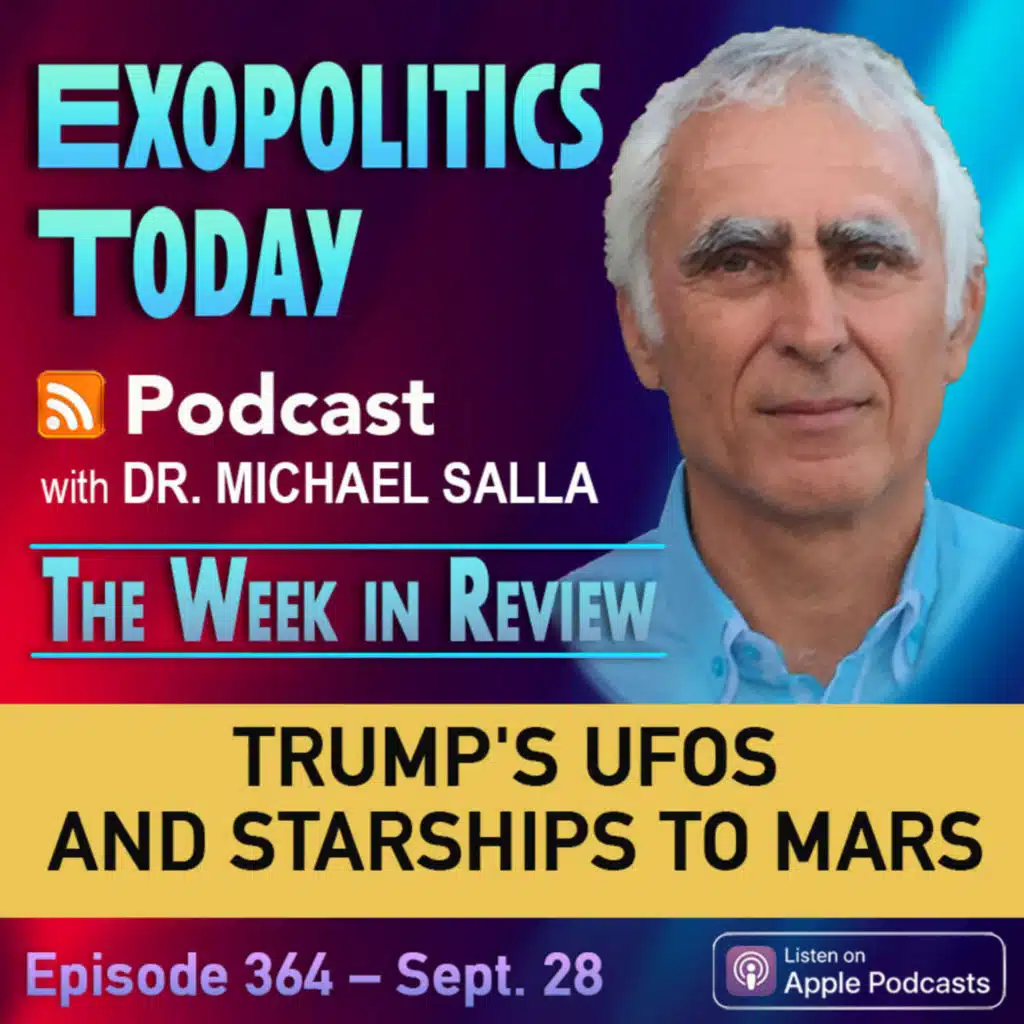 Trump's UFOs and Starships to Mars