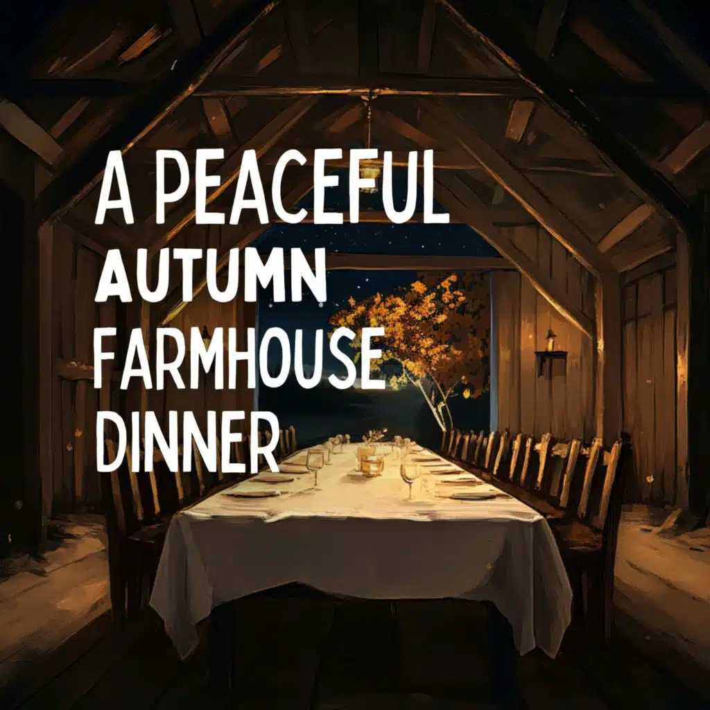 A Peaceful Autumn Farmhouse Dinner