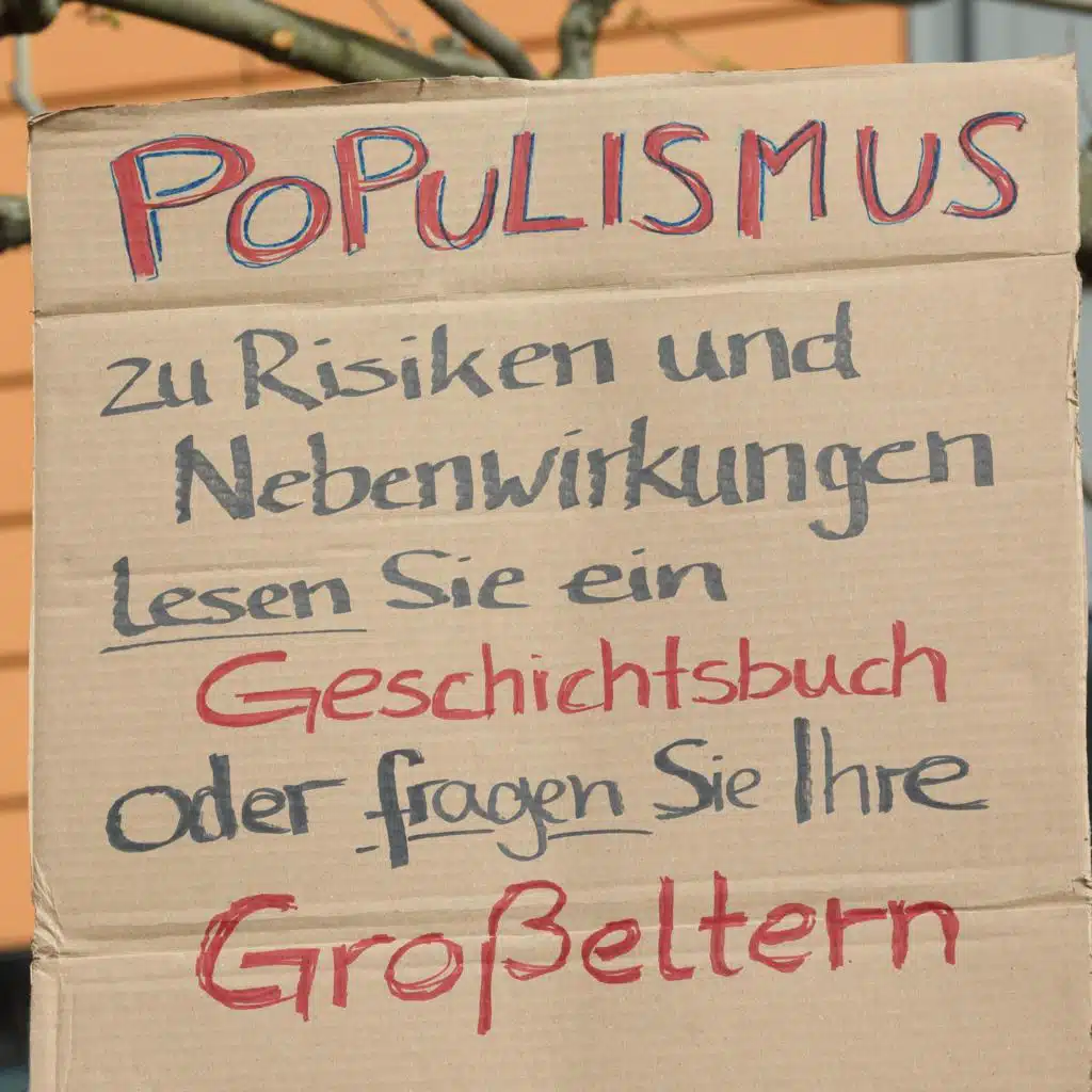 Sprachkritik - Wer „Populismus“ sagt, verharmlost Rechtsextremismus