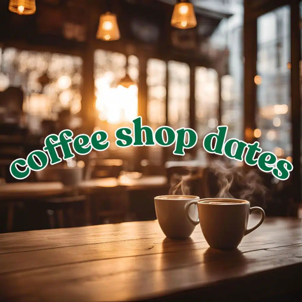 coffee shop dates