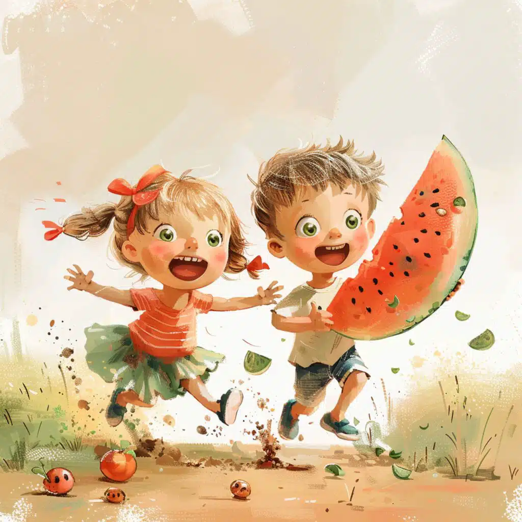 Bedtime Stories: The Bouncing watermelon🍉