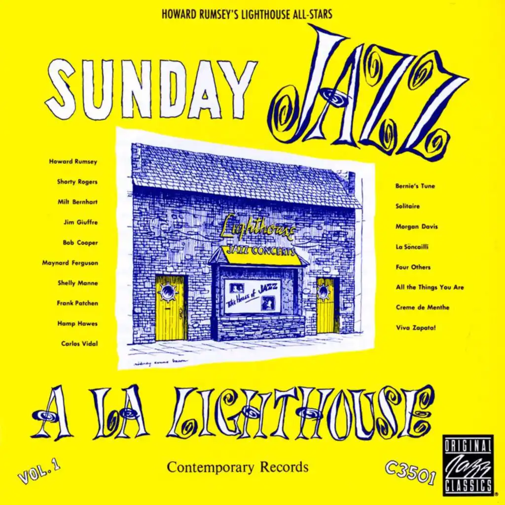Sunday Jazz A La Lighthouse, Vol. 1 (Remastered 1991 / Live At The Lighthouse, Hermosa Beach, CA / 1953)