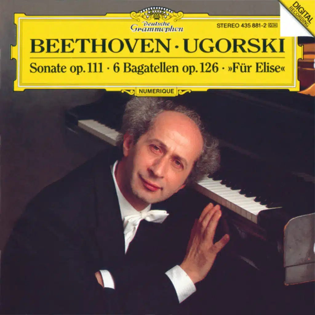 Beethoven: 6 Bagatelles, Op. 126: No. 3 in E-Flat Major. Andante