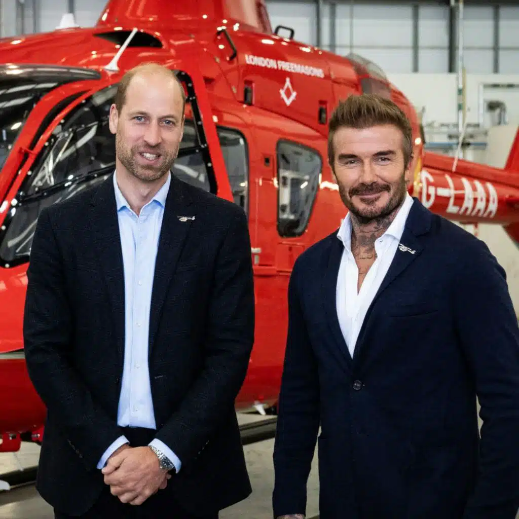 Wills and Becks, Harry’s solo UK trip and a new royal baby