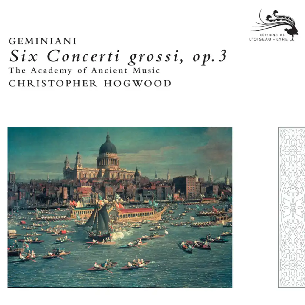 Geminiani: Concerto Grosso Op. 3, No. 3 - 3. Allegro