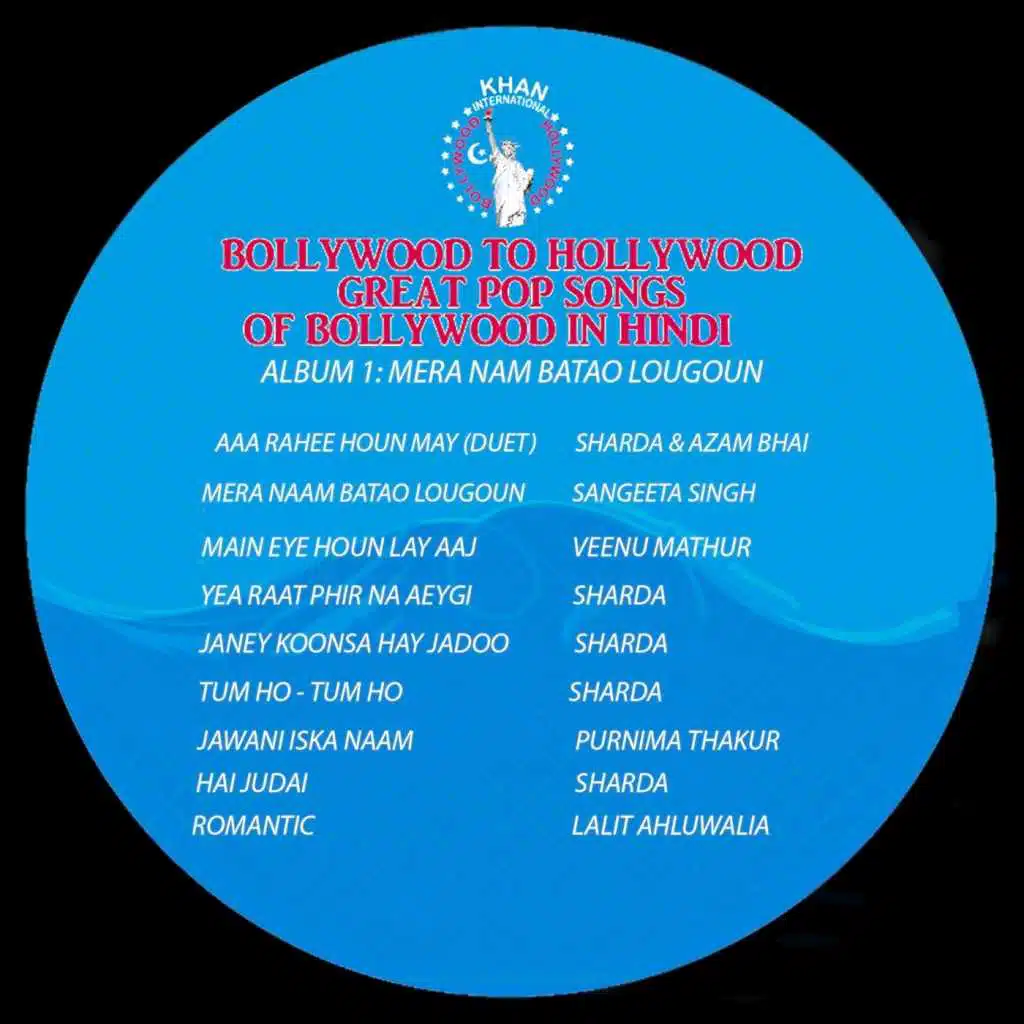 Bollywood to Hollywood (Great Pop Songs of Bollywood in Hindi) 1: Mera Nam Batao Lougoun