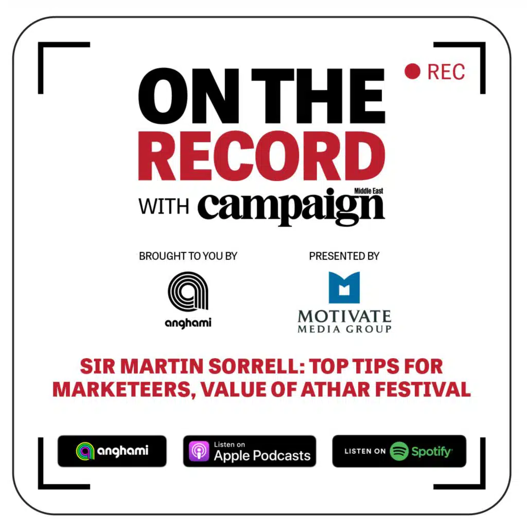 Sir Martin Sorrell: Top tips for marketeers, value of Athar Festival