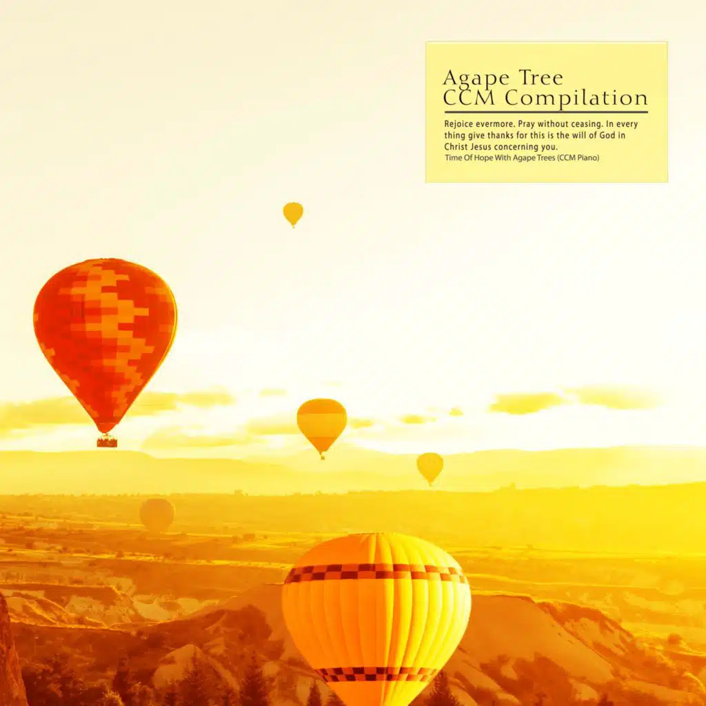 Time Of Hope With Agape Trees (CCM Piano)