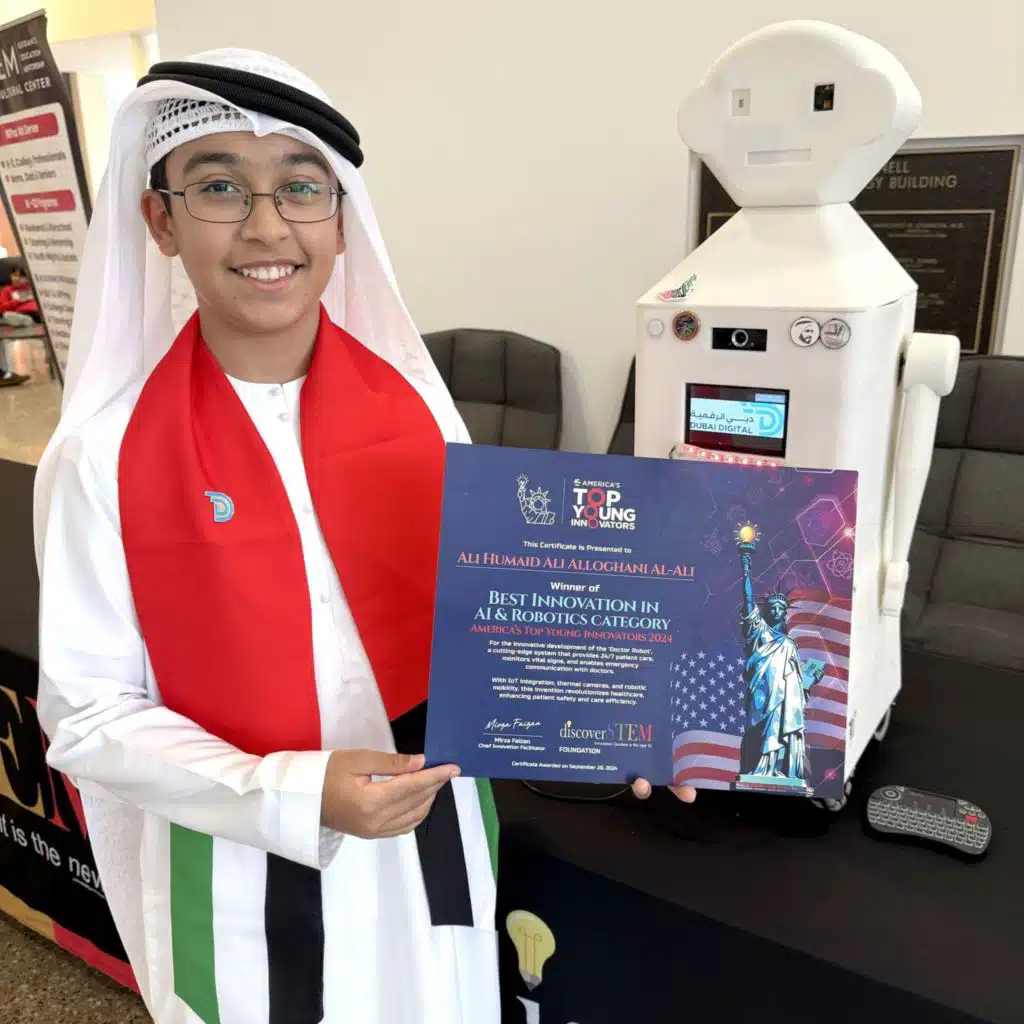 President Sheikh Mohamed meets award-winning Emirati youth