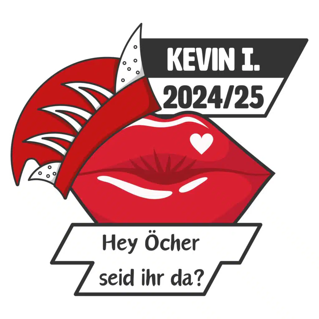 Prinz Kevin I. von Richterich mit Hofstaat