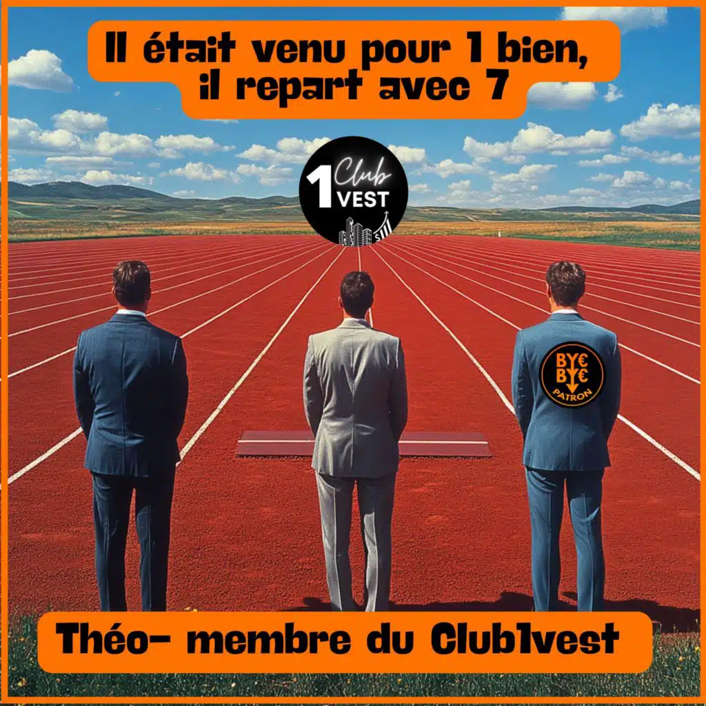 Il est venu pour 1 bien il repart avec 7: endettement, investissement en couple et offres à la casse - Théo membre du Club1vest