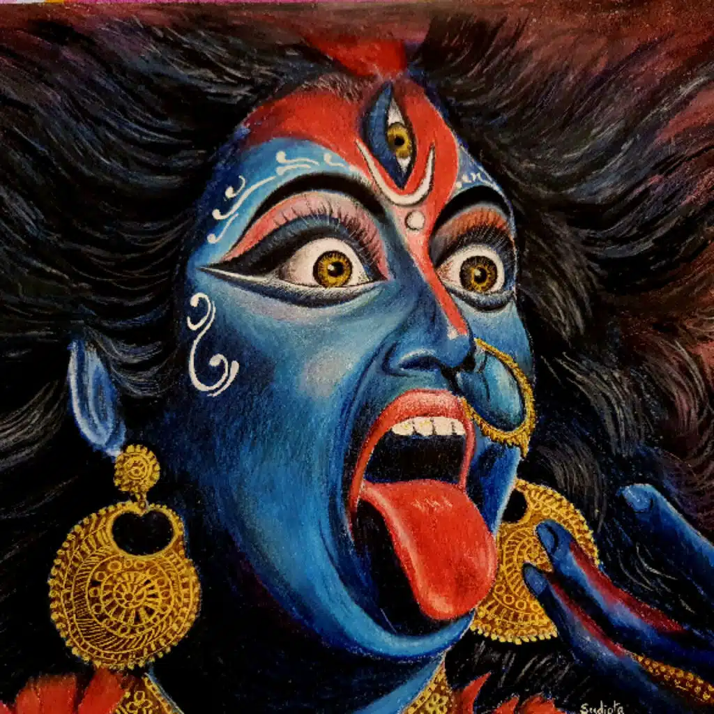 Mantra de Kali qui brûle le karma indésirable