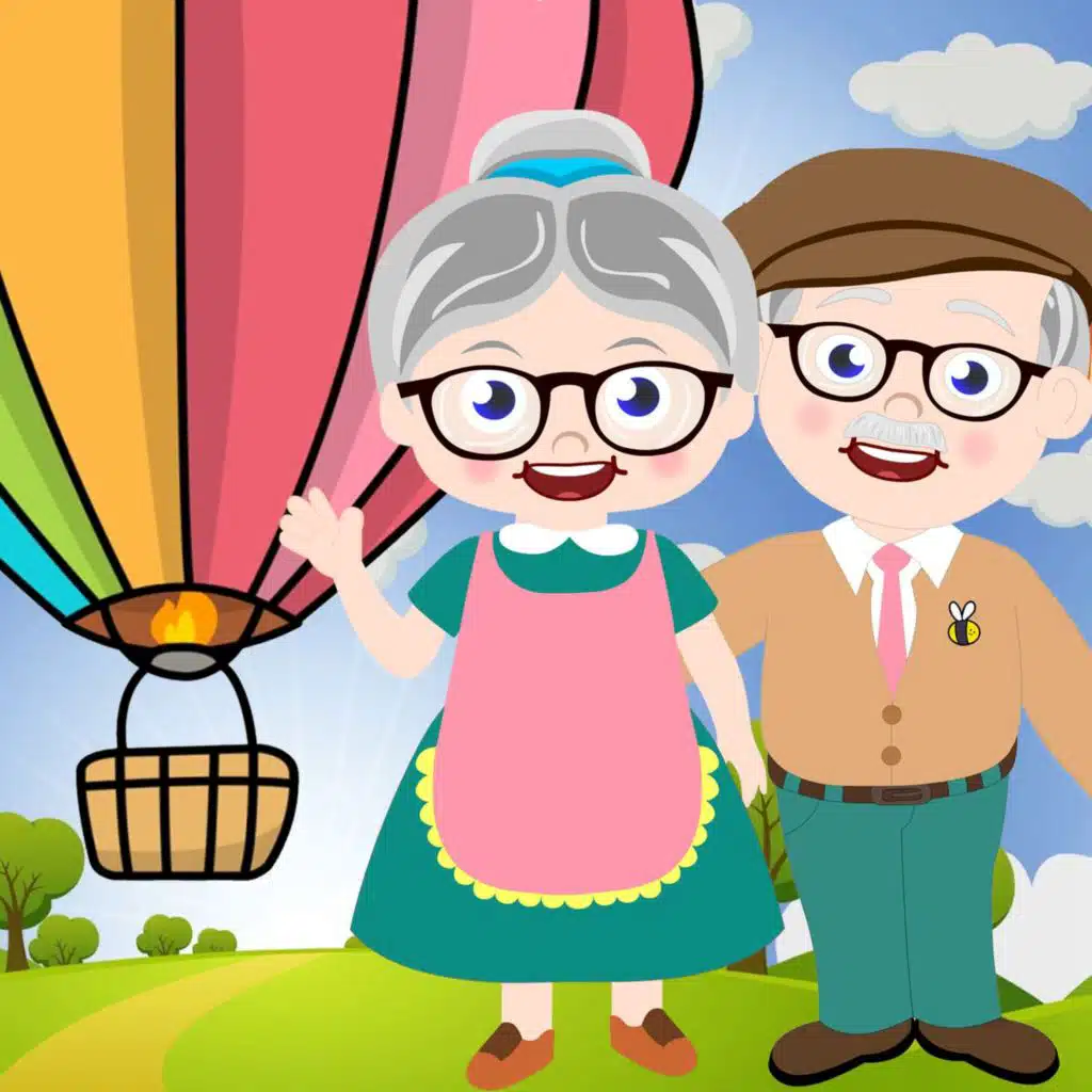 Hot Air Balloon with Mrs. Honeybee