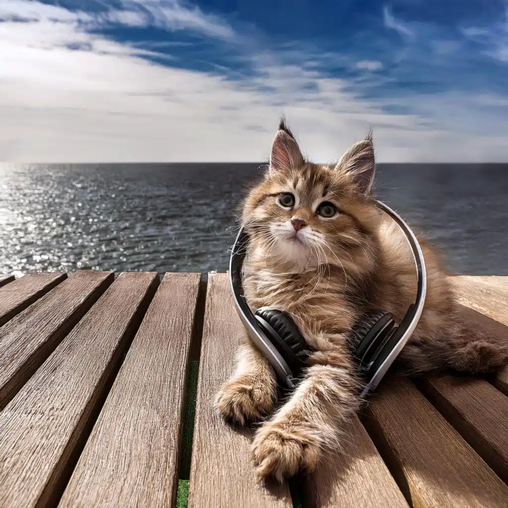 Serene Cats: Gentle Feline Vibes