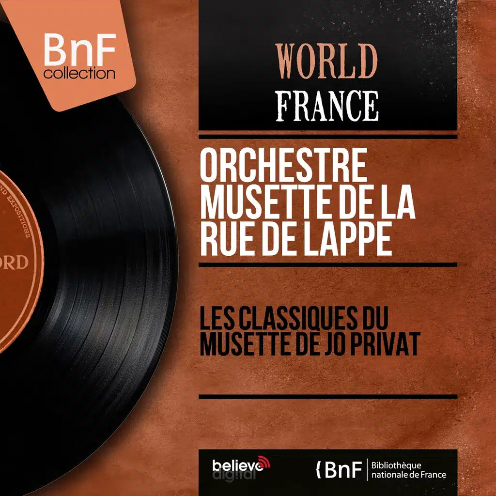 Les classiques du musette de Jo Privat (Mono Version)