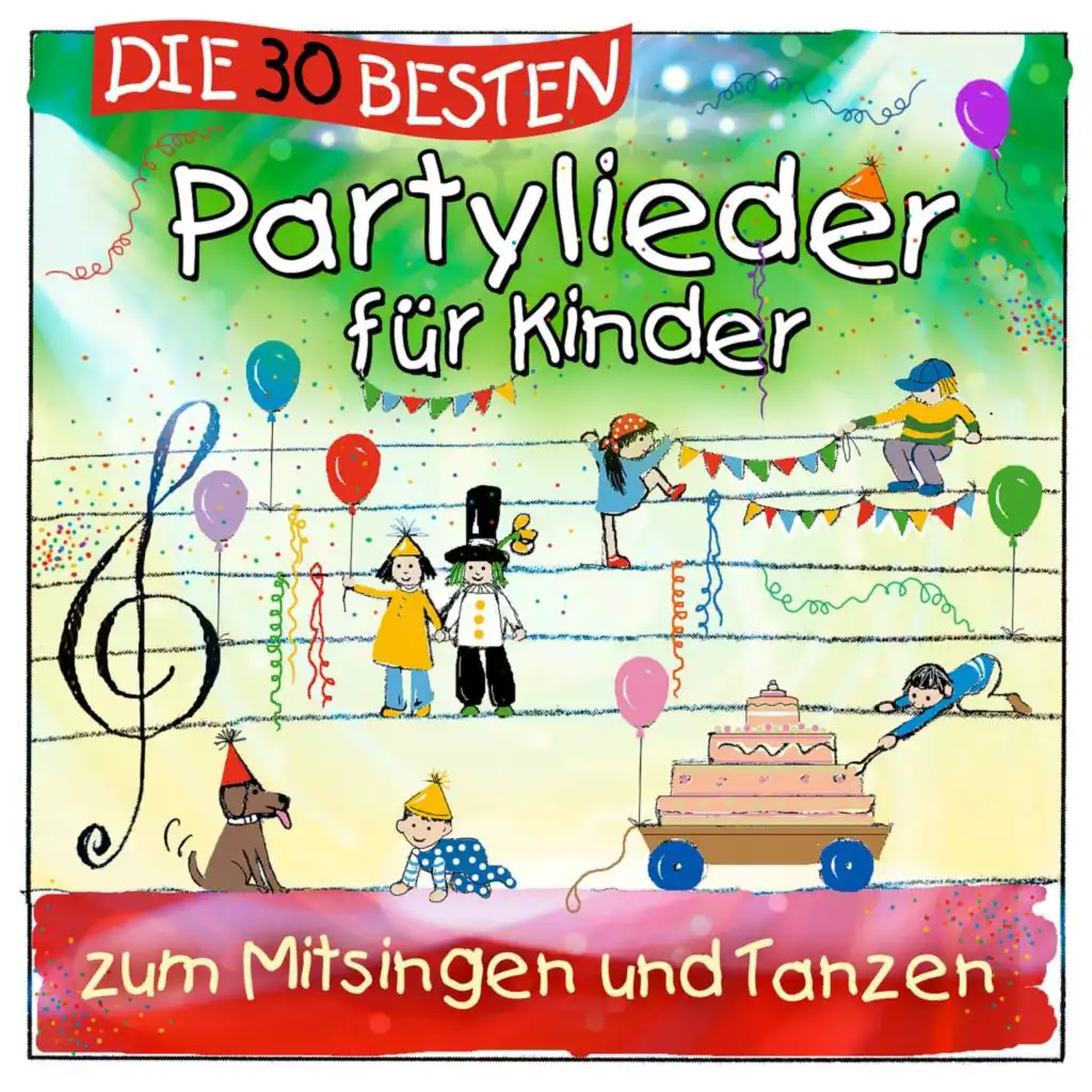 Die 30 besten Partylieder für Kinder