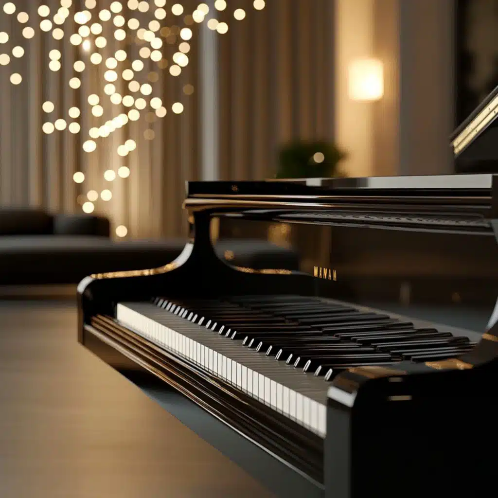 Piano Notes Evening Tranquility
