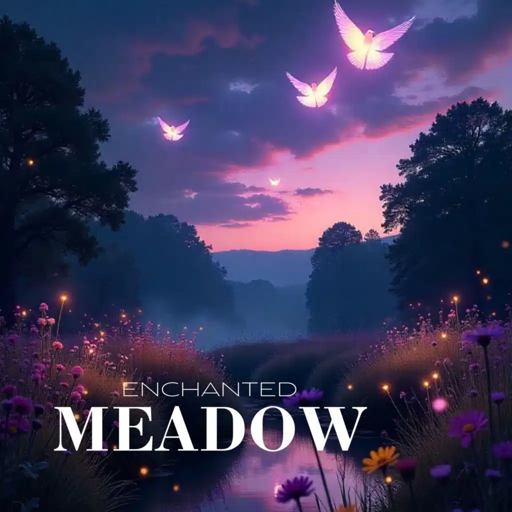 Enchanted Meadow: Take Your Little One on a Dreamy Voyage Through Serene Meadows