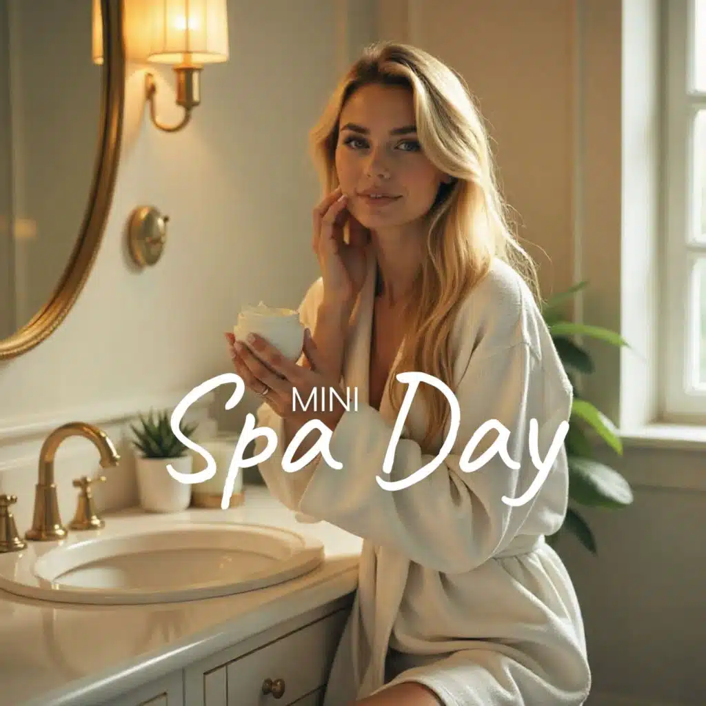 Mini Spa Day: Soothing Ambience for Self-Relaxation