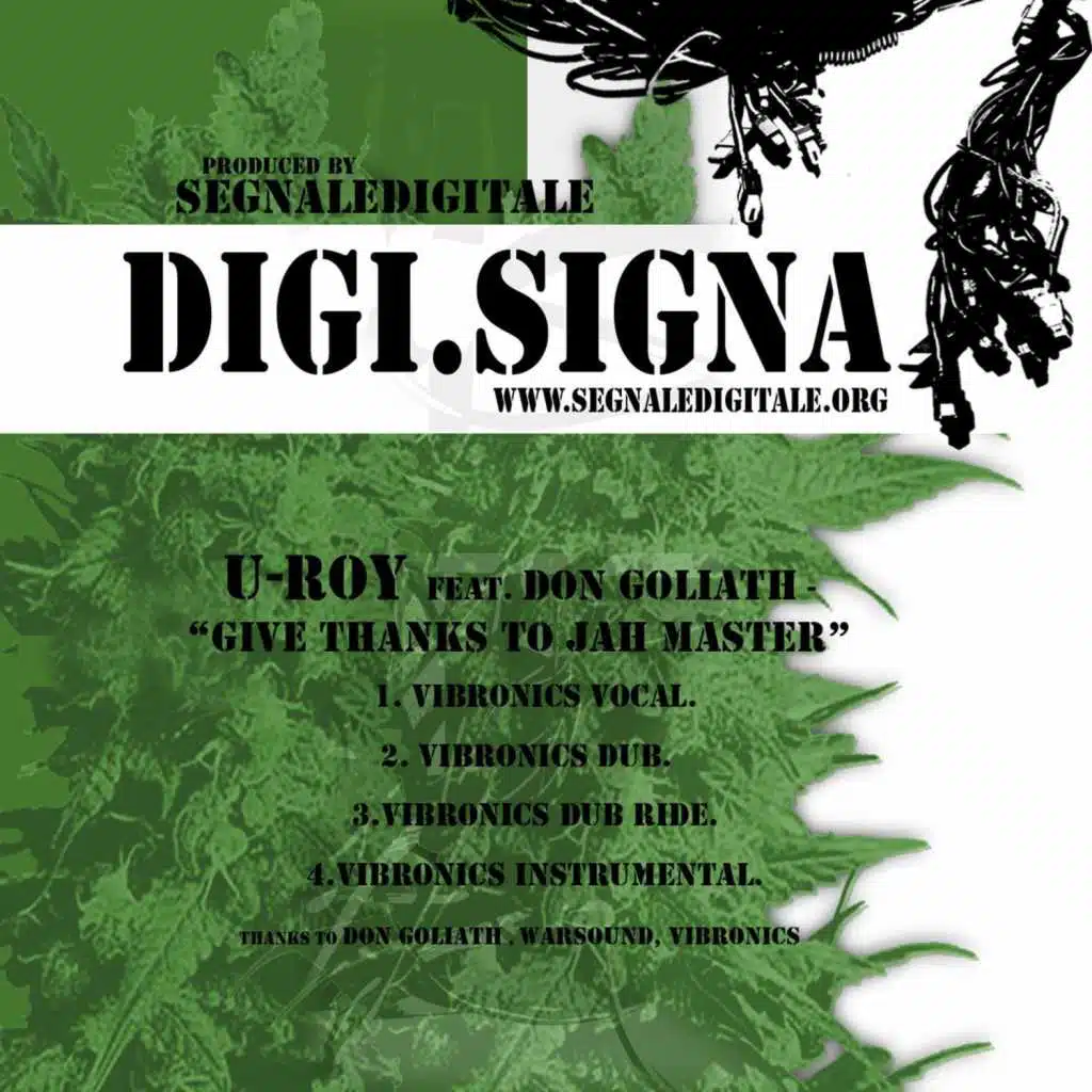 Give Thanks to Jah Master (Vibronics Vocal) [feat. Don Goliath]