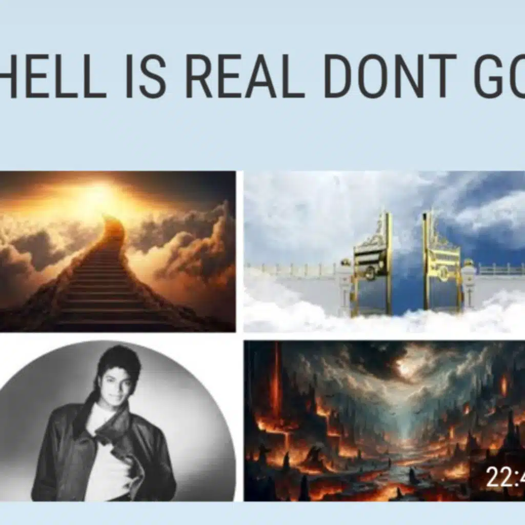 HELL IS REAL DONT GO