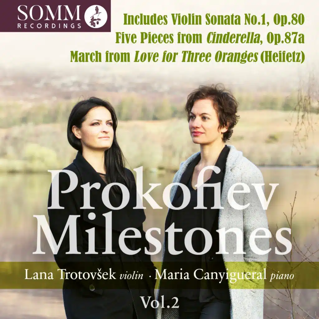 5 Melodies for Violin & Piano, Op. 35a: V. Andante non troppo