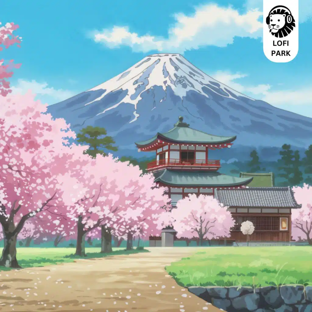 Blossoms by the Shrine