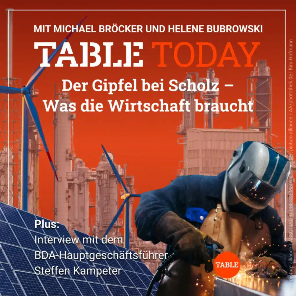 Der Gipfel bei Scholz - Was die Wirtschaft braucht