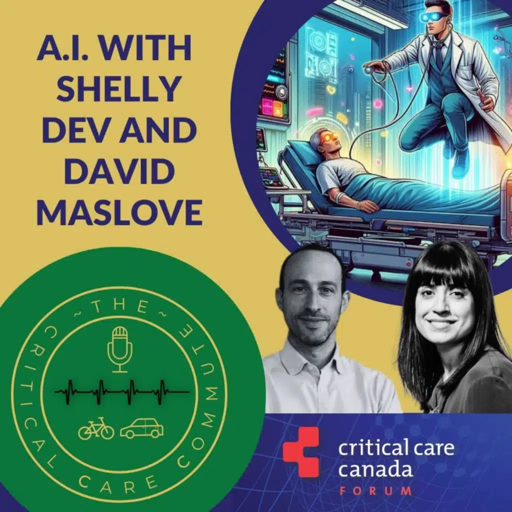 Talking A.I. with Drs. Shelly Dev and David Maslove.