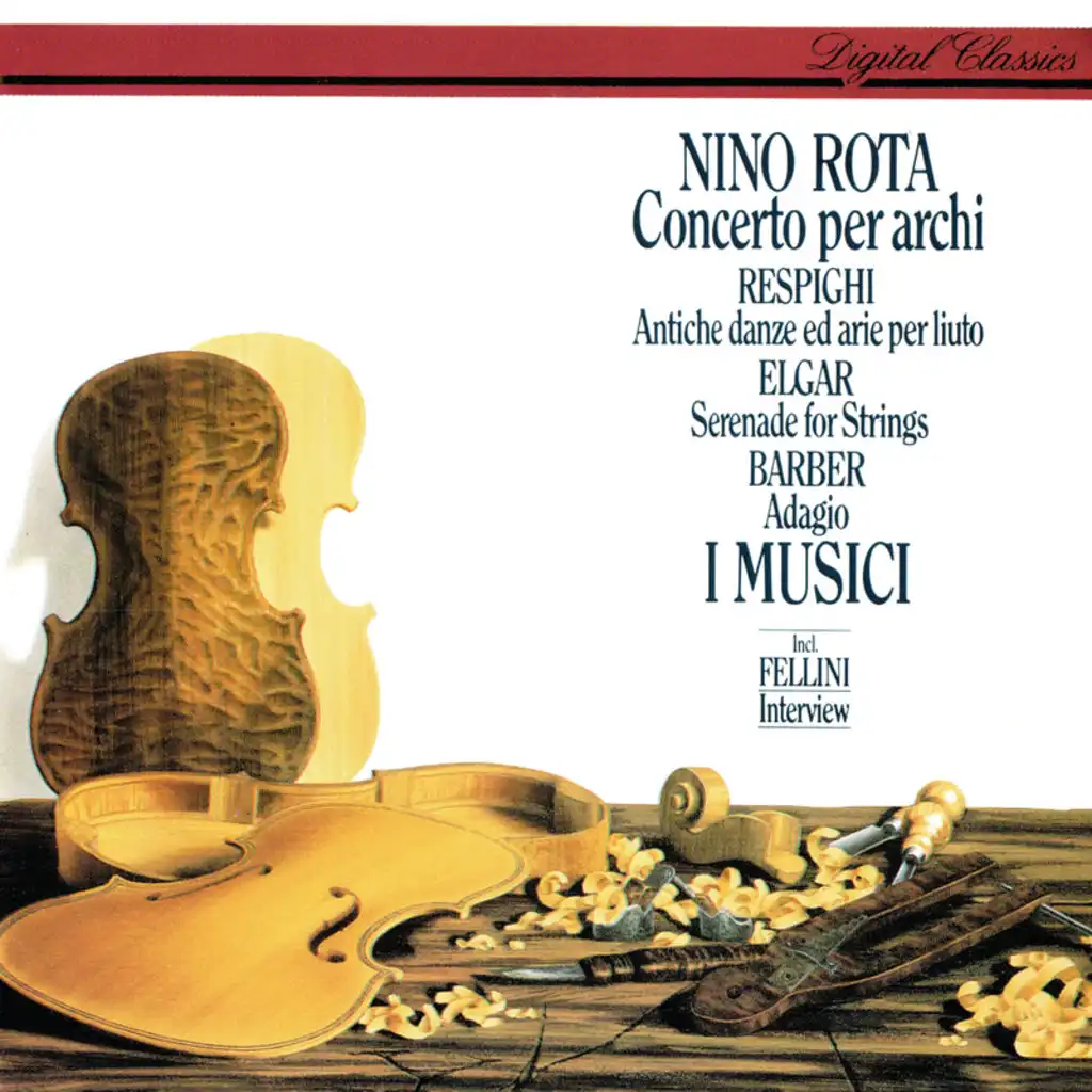 Respighi: Ancient Airs And Dances, Suite No. 3, P. 172: 3. Siciliana