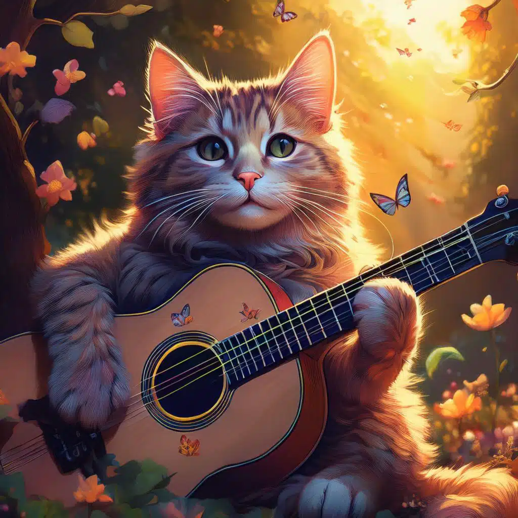 Relaxing Guitar Music: Gentle Melodies for Cats