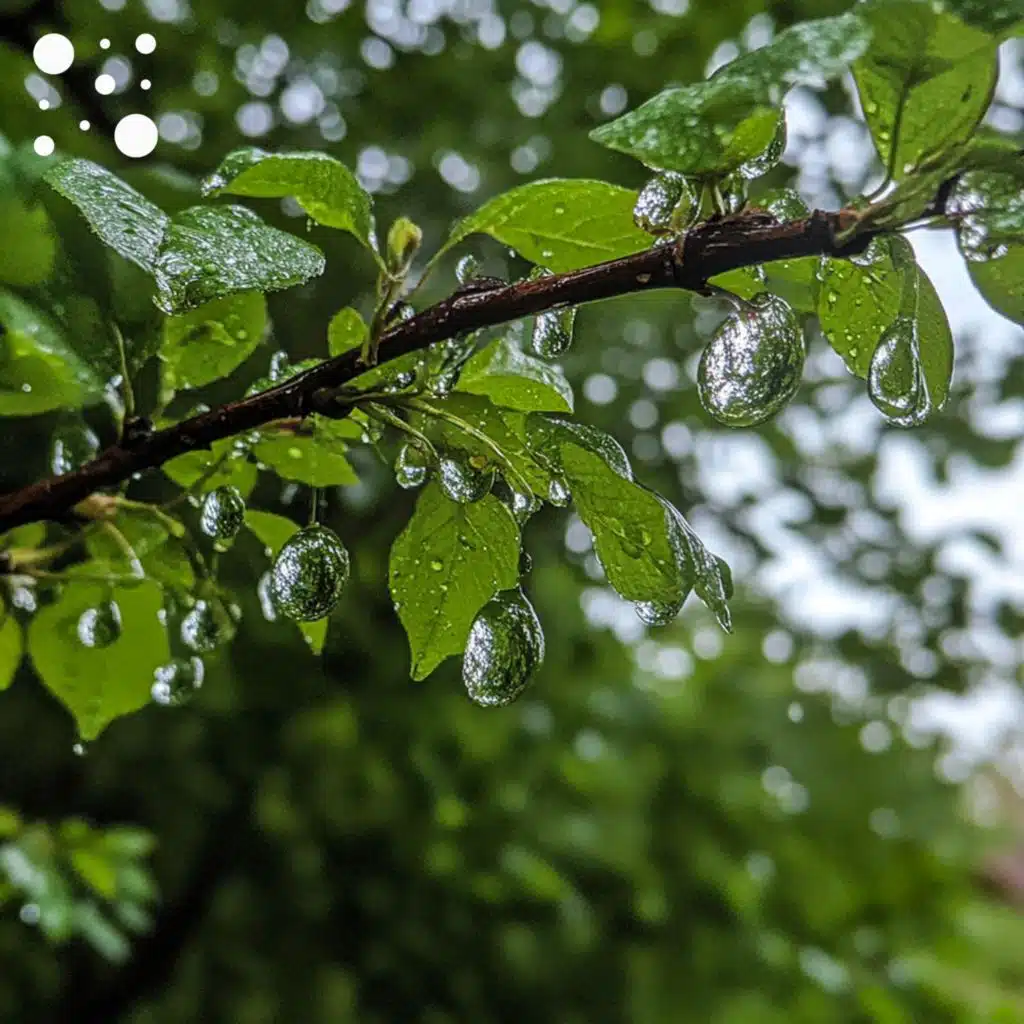 Delikatny deszcz do spania