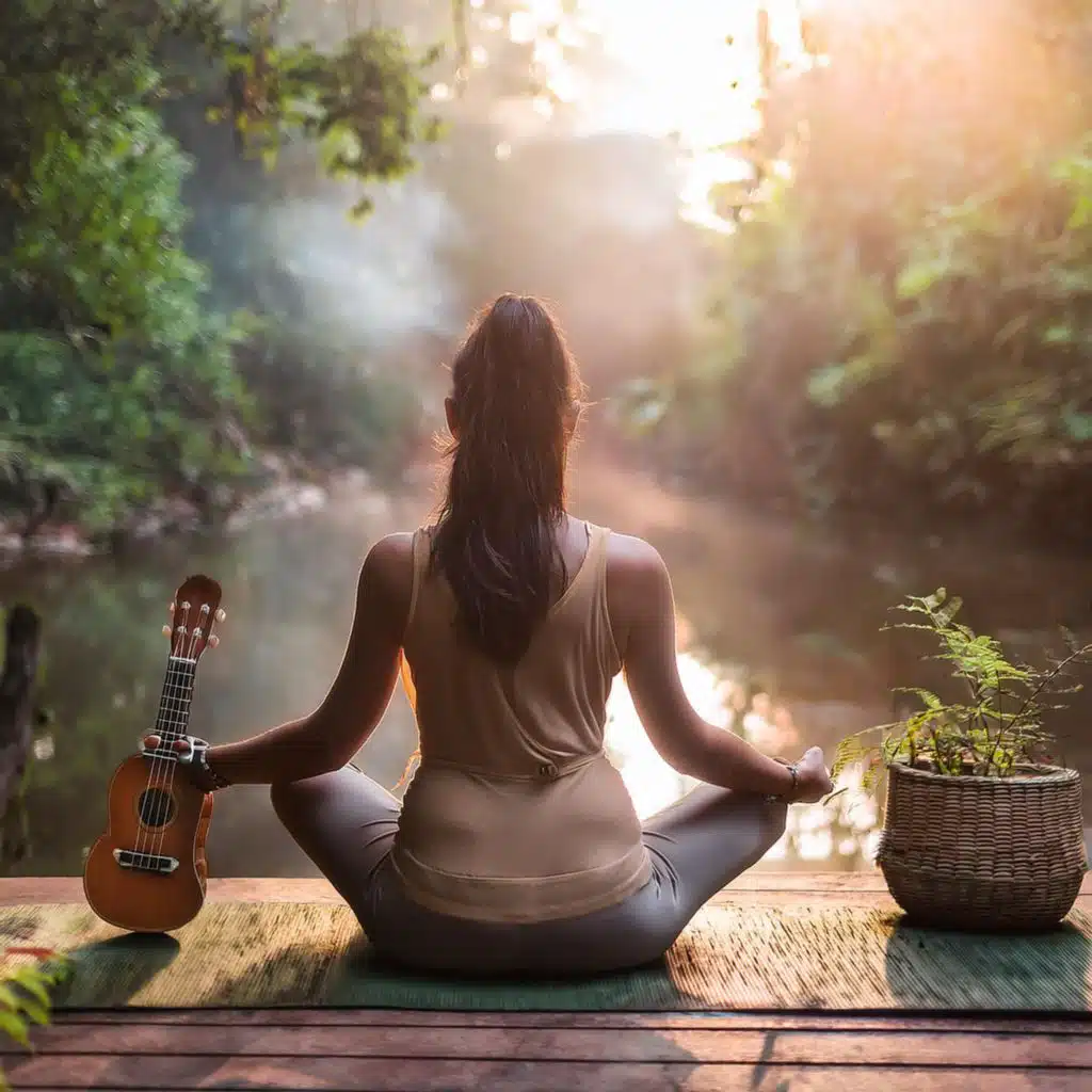 Morning Meditation: Gentle Guitar Amidst Birdsong