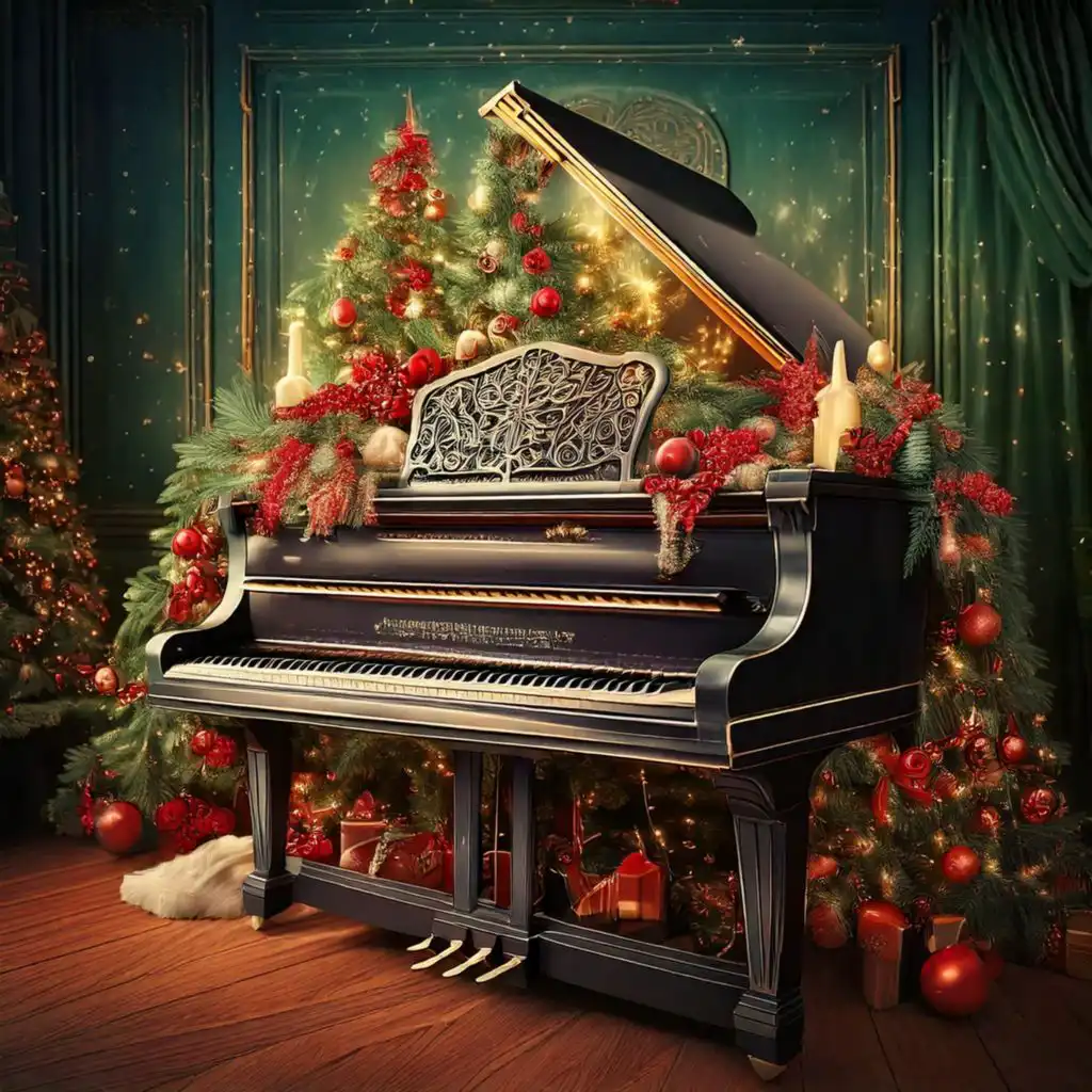 Golden Christmas Piano