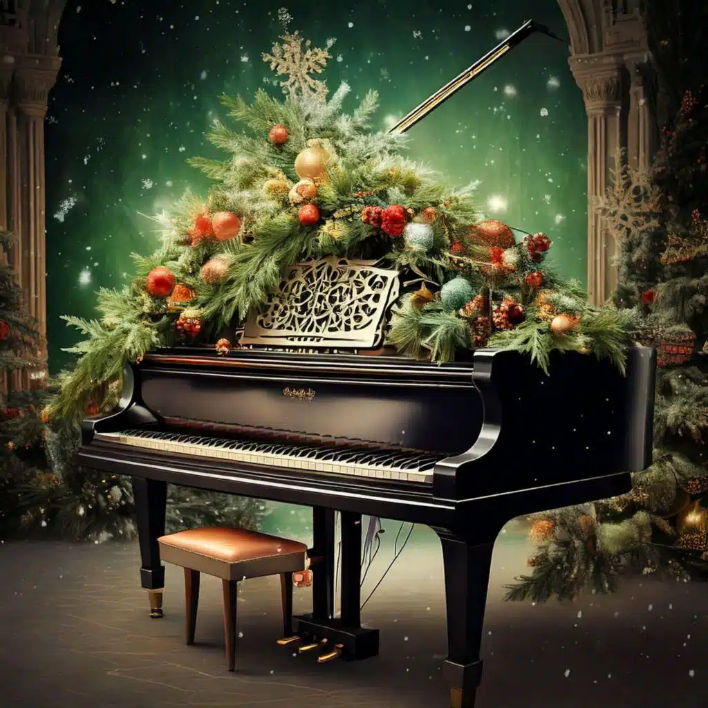 Christmas Piano Cradle
