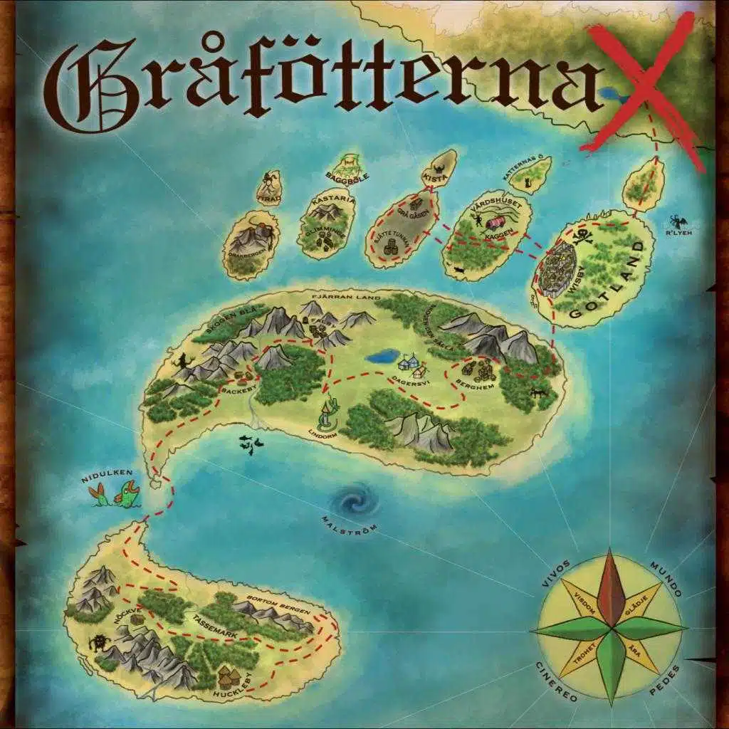 Gråfötterna X