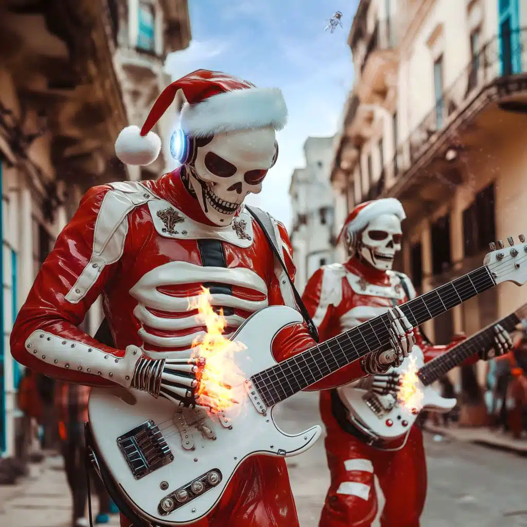 Santa in Havana