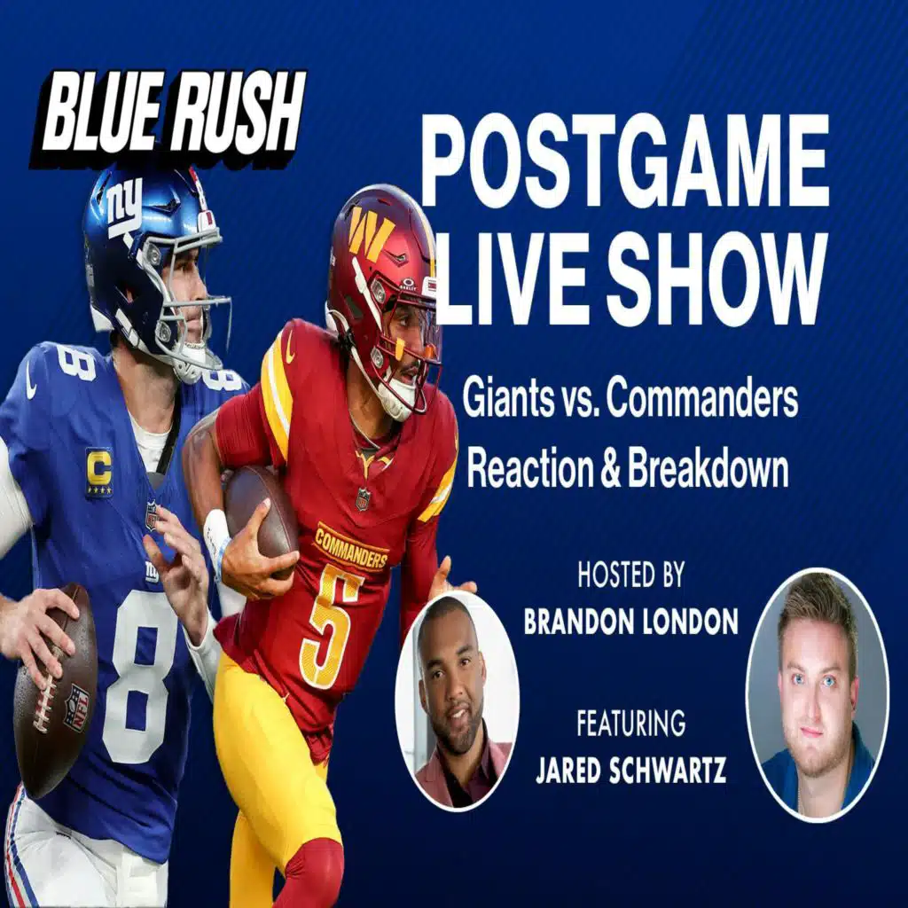 Giants vs. Commanders Week 9 Postgame Live Show