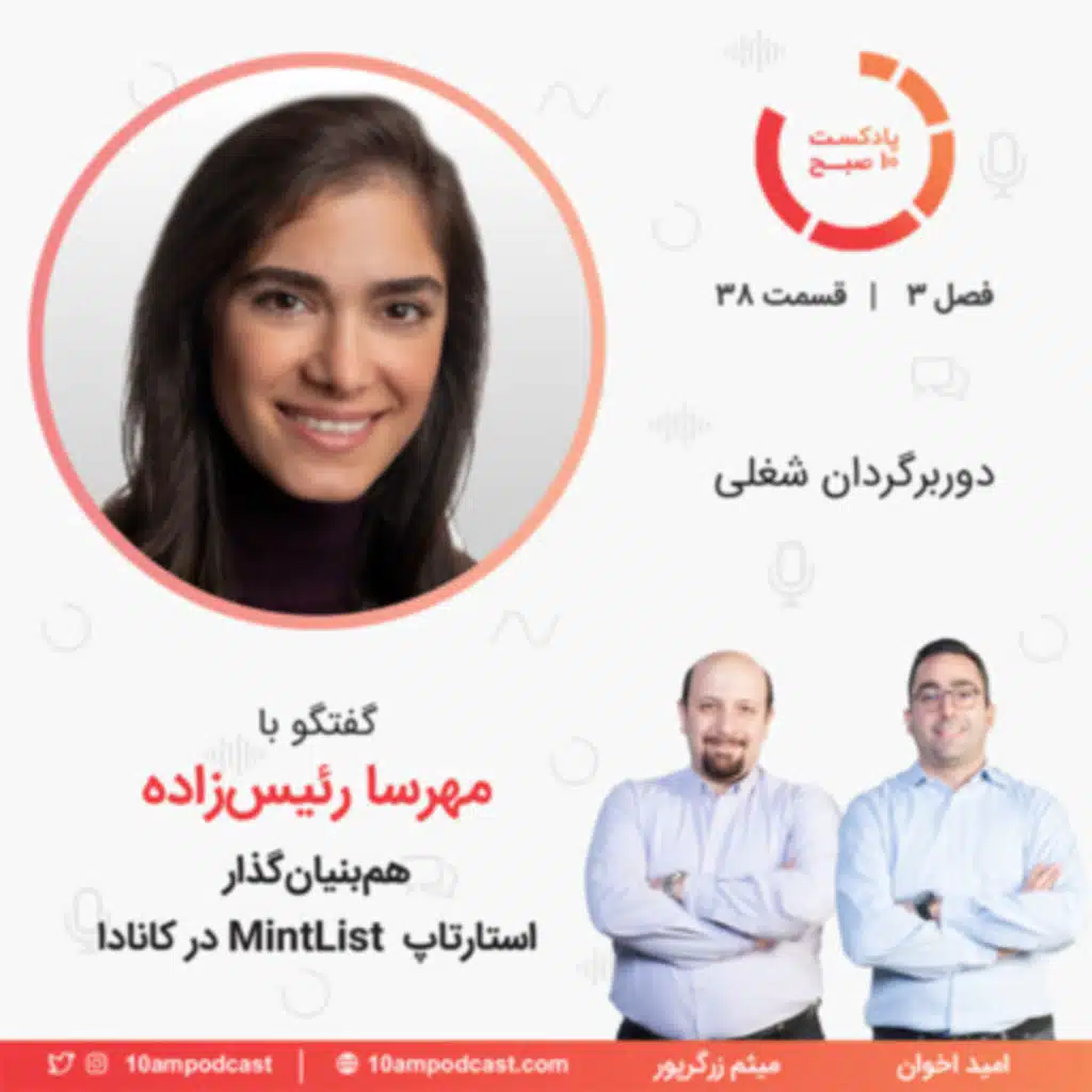 ۳۸-۳: دوربرگردان کاری (مهمان: رئیس‌زاده - MintList)