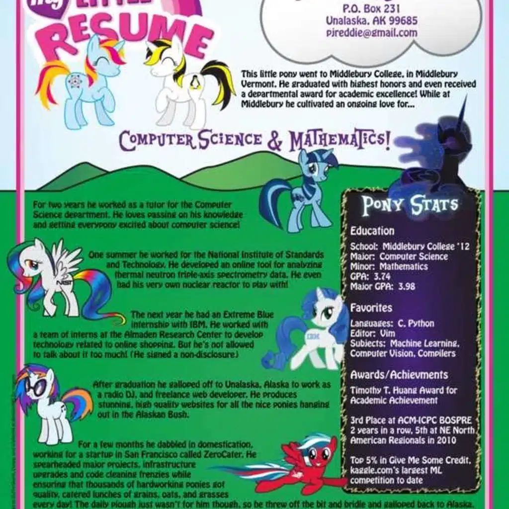 My Little HR Ponies in Their Underwear