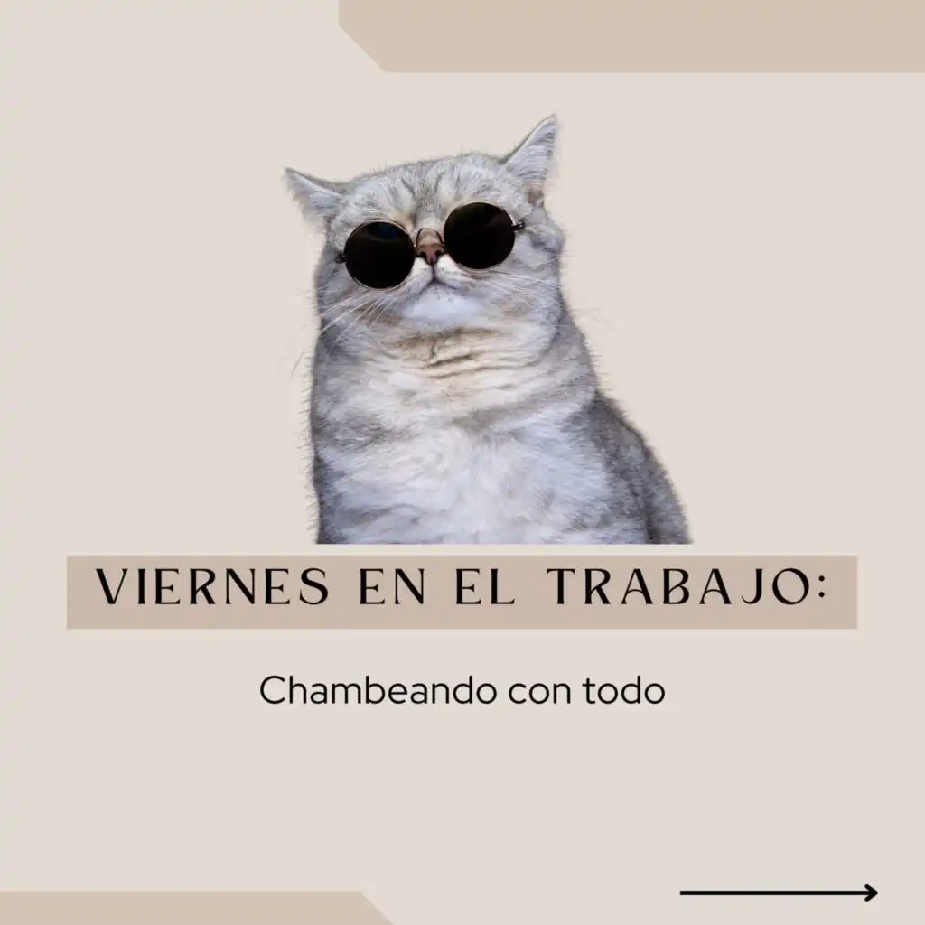 Viernes en el trabajo: Chambeando con todo