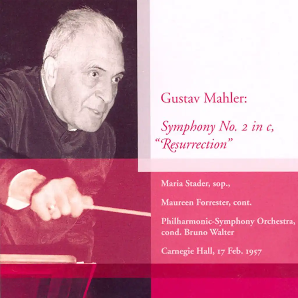 Mahler, G.: Symphony No. 2 (Walter) (1957)