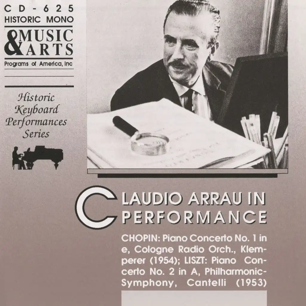 Claudio Arrau in Performance