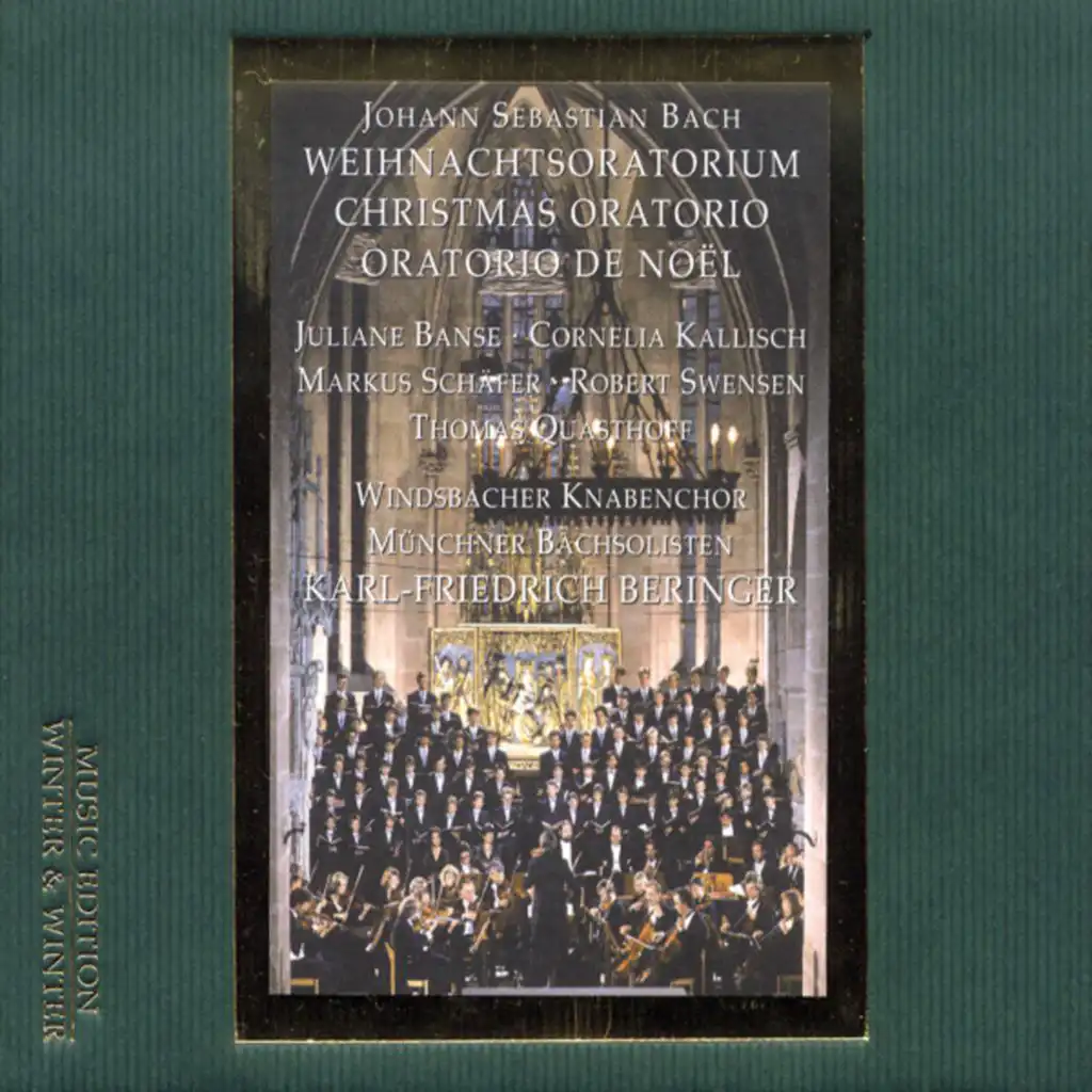 Martin Durr, Cornelia Kallisch, Markus Schäfer, Robert Swensen, Thomas Quasthoff, Windsbach Boys Choir, Munich Bach Soloists, Karl-Friedrich Beringer & Juliane Banse