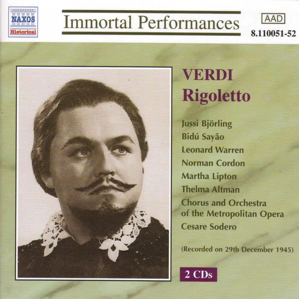 Rigoletto, Act I: Pari siamo!...Figlia! - Mio padre!... (Rigoletto, Gilda)