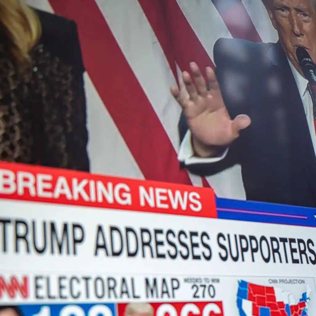 Trump wird Präsident - Hangover dank Eilmeldungen