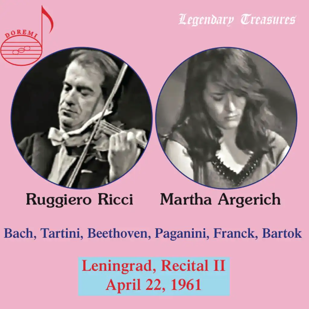 Martha Argerich & Ruggiero Ricci