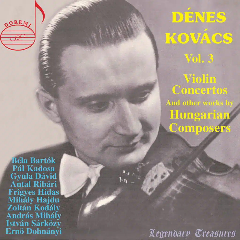 Dénes Kovács, Budapest Symphony Orchestra & Ervin Lukács